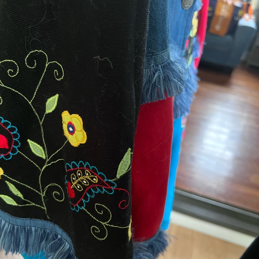 Alex Kim Multicolor Patchwork Vintage Jacket - Picture 8 of 9